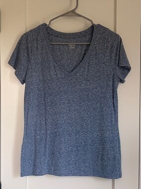 Mossimo blue tee, size Large